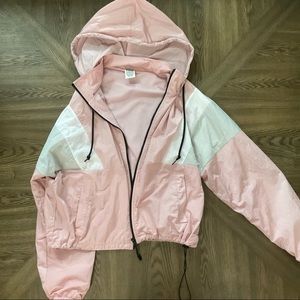 Victoria’s Secret Pink zip up windbreaker size xs